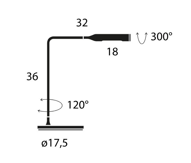 Flo Bedside von Lumina