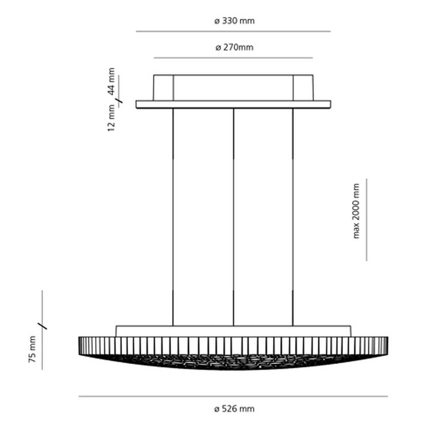 LED Hängelampe CALIPSO von Artemide