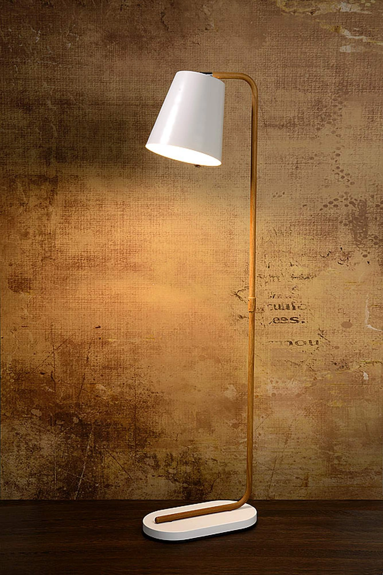 LU 71745/01/31 Lucide CONA - Floor lamp - 1xE27 - White