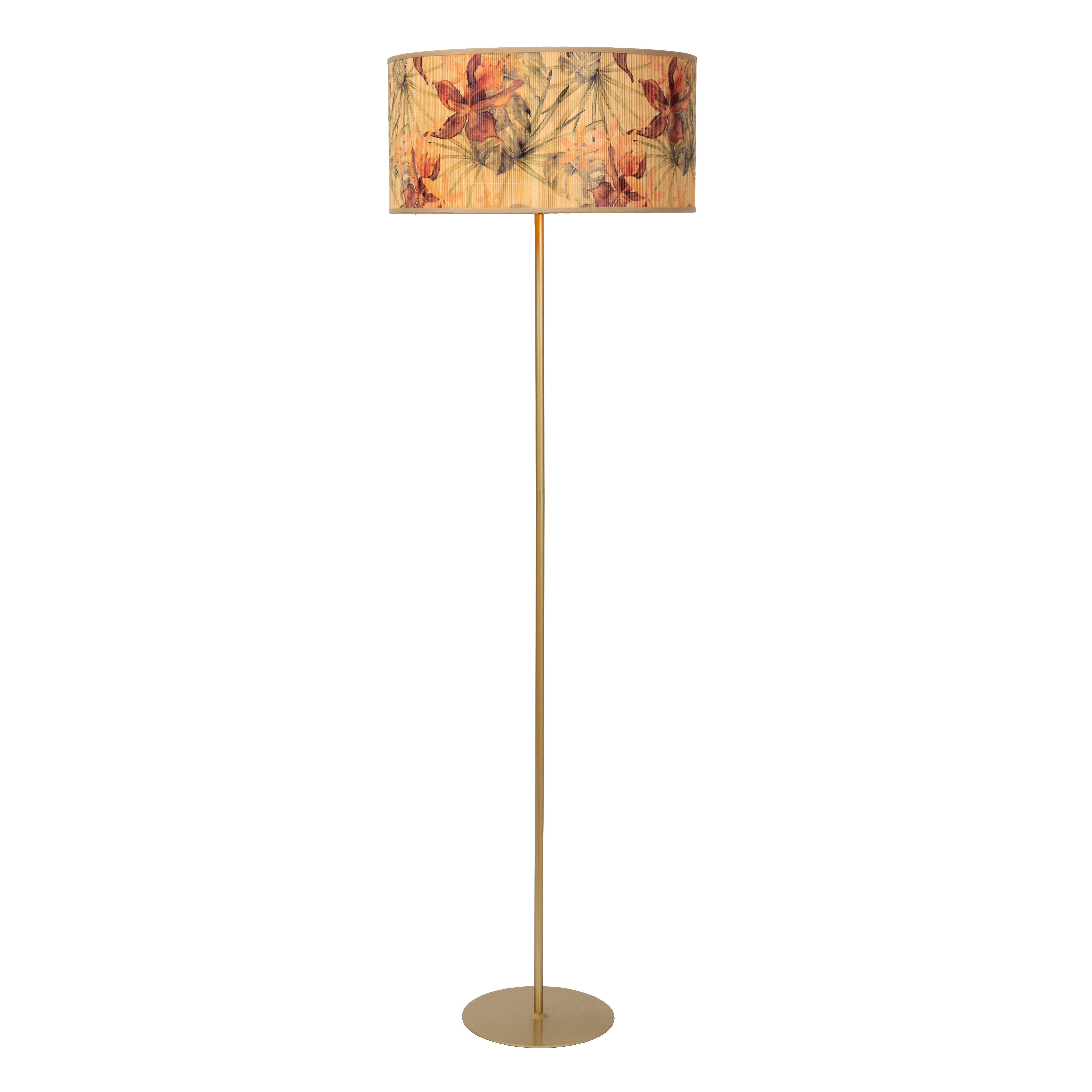 LU 10715/01/99 Lucide TANSELLE - Floor lamp - Ø 40 cm - 1xE27 - Multicolor
