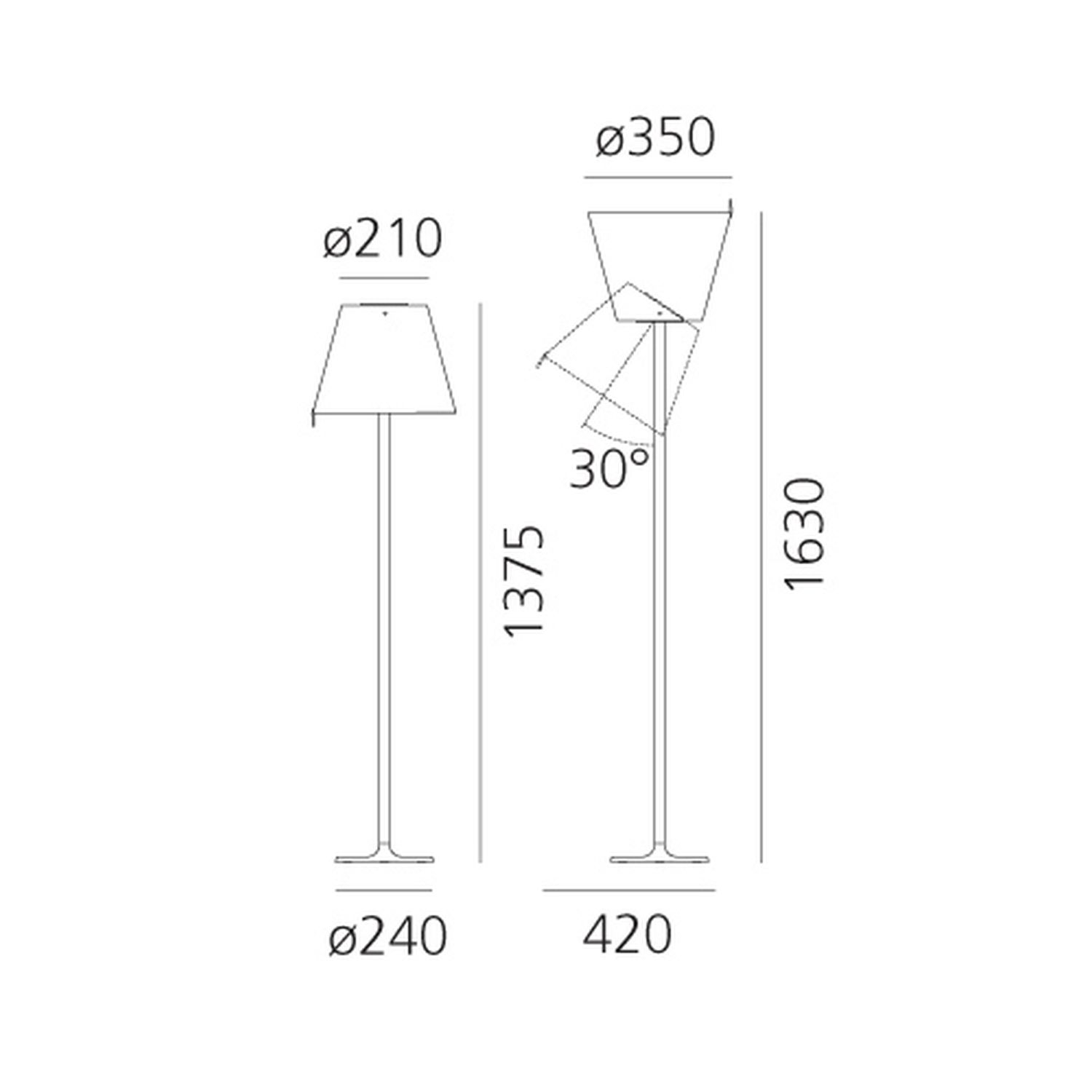 Stehleuchte MELAMPO FLOOR von Artemide