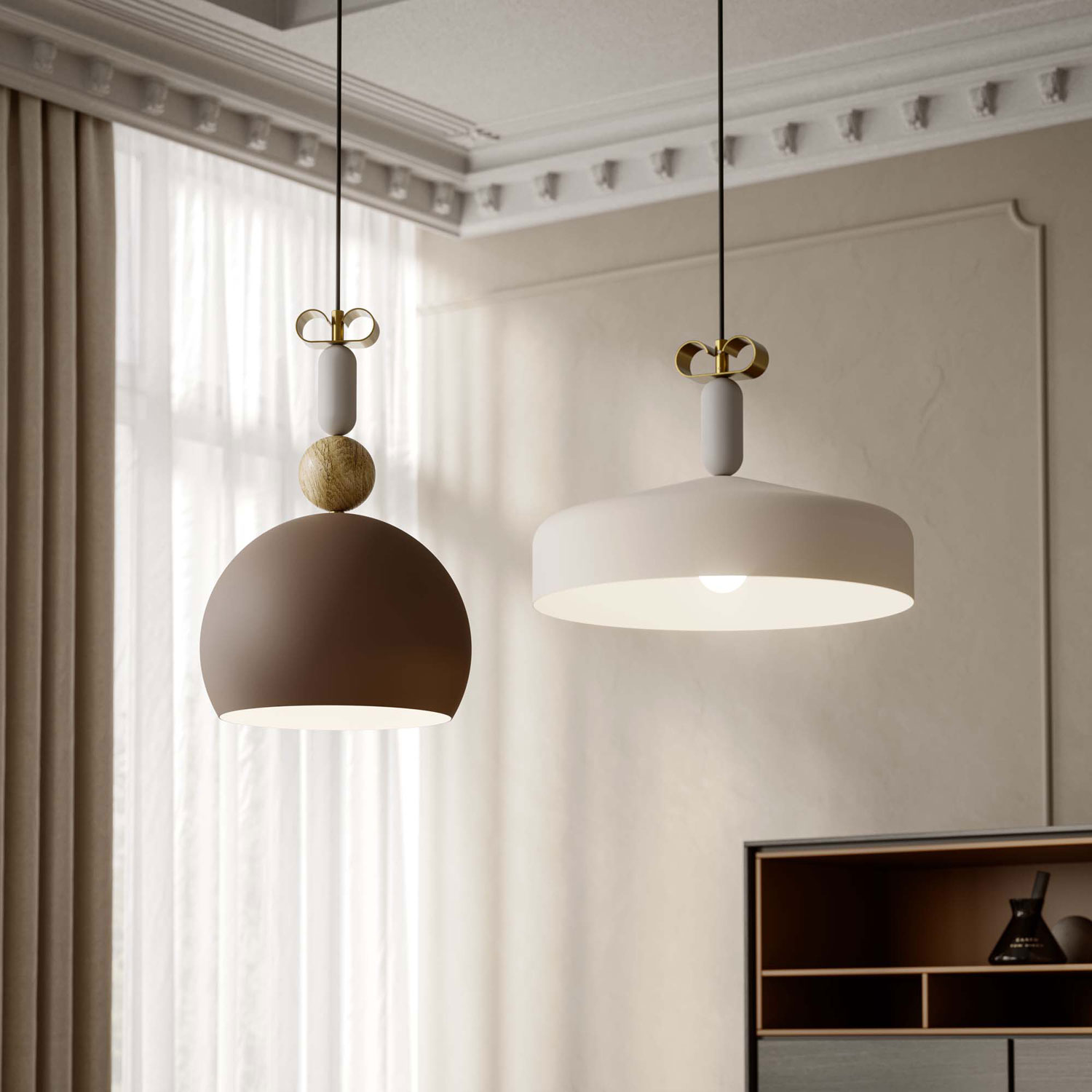 Bon Ton Sfera Hängelampe von Torremato by Il Fanale