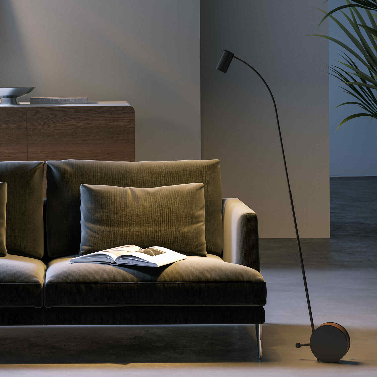 Chiocciola LED Leselampe von Lumen Center
