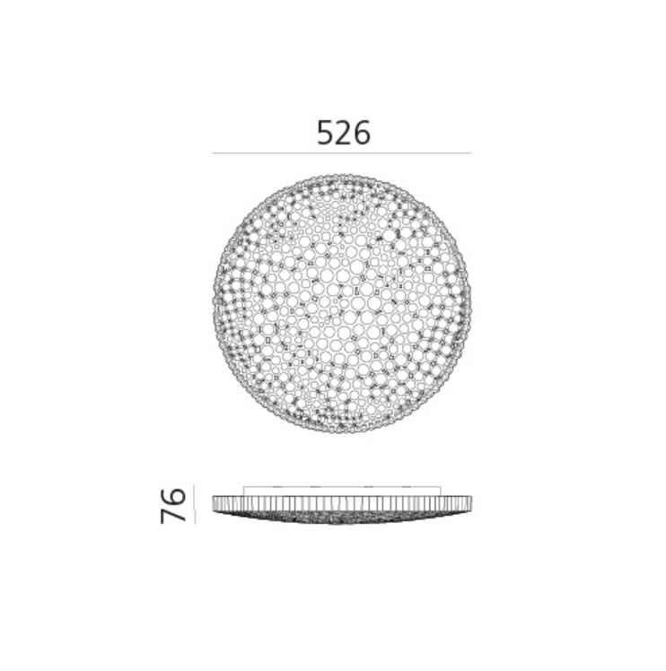 LED Deckenlampe CALIPSO von Artemide