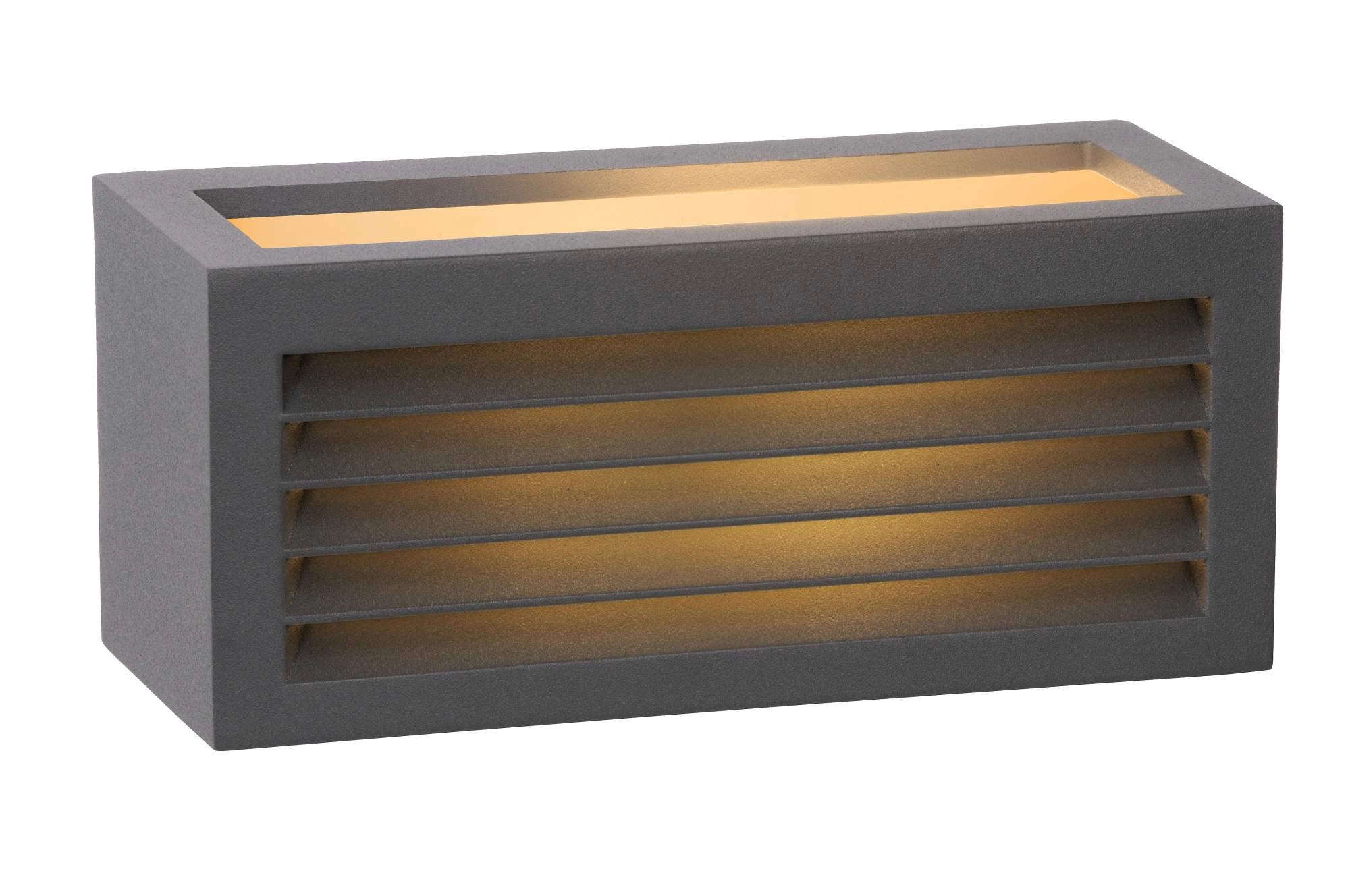 LU 27853/01/30 Lucide DIMO - Wall light Outdoor - 1xE27 - IP54 - Anthracite