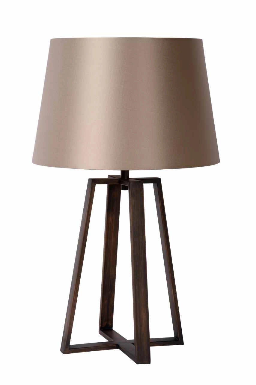 LU 31598/81/97 Lucide COFFEE - Table lamp - Ø 38 cm - 1xE27 - Rust Brown