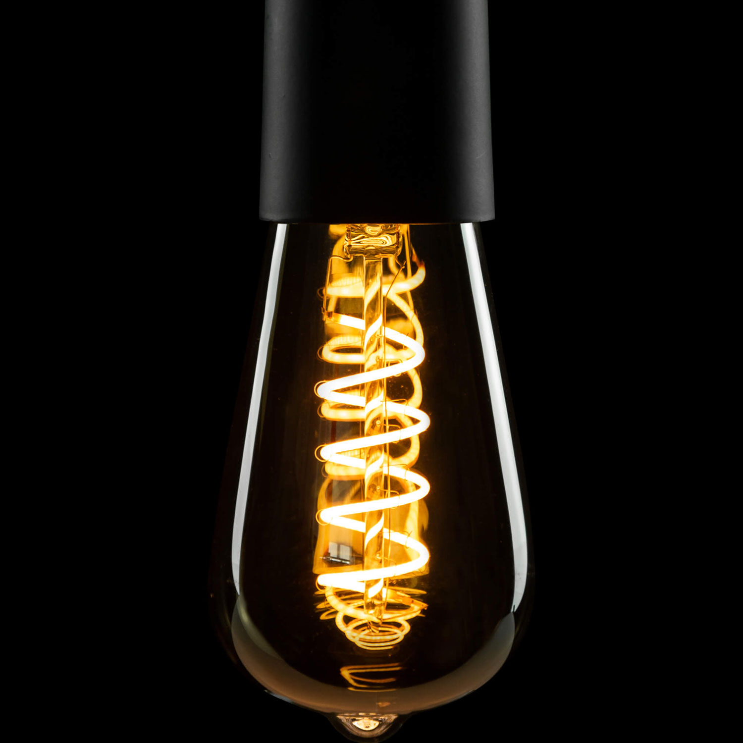 LED Rustica Curved Spirale grey Segula