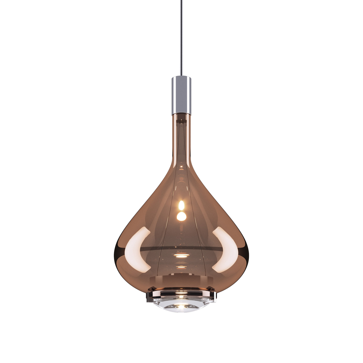 Sky-Fall Medium LED Glasleuchte von Lodes