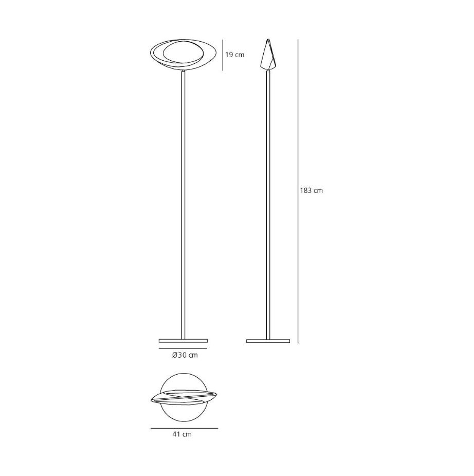 Stehlampe CABILDO LED FLOOR von Artemide