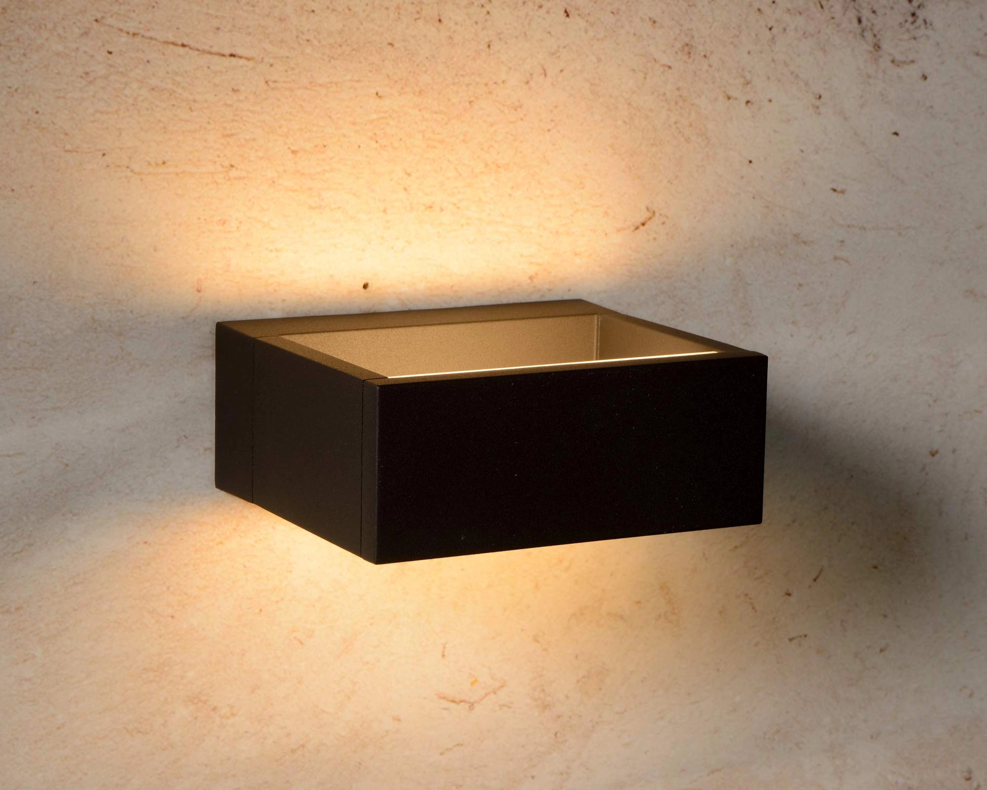LU 28857/06/30 Lucide GOA - Wall light Outdoor - LED - 1x6,5W 3000K - IP54 - Anthracite