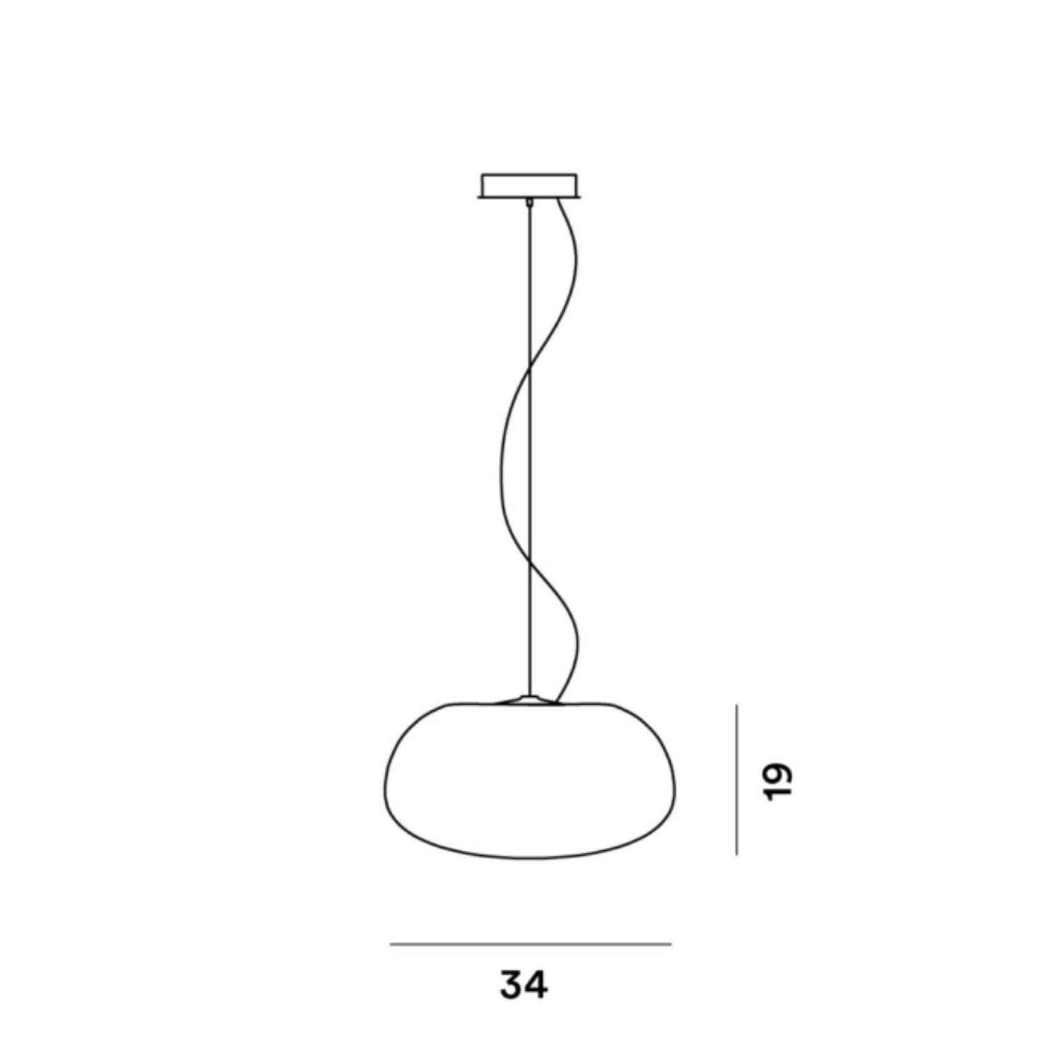 Designerhängelampe Rituals 2 von Foscarini