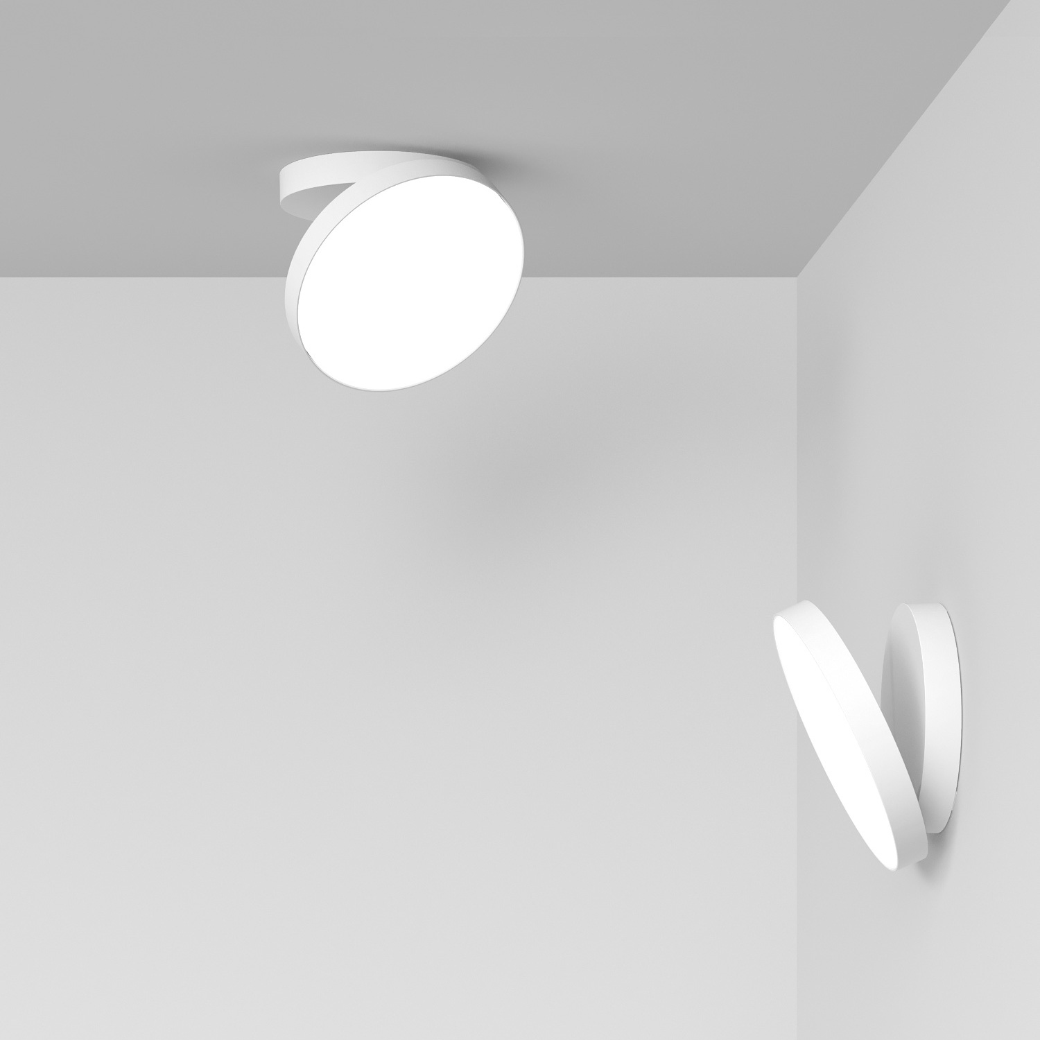 Venere W1 and W2 LED lamp by Rotaliana