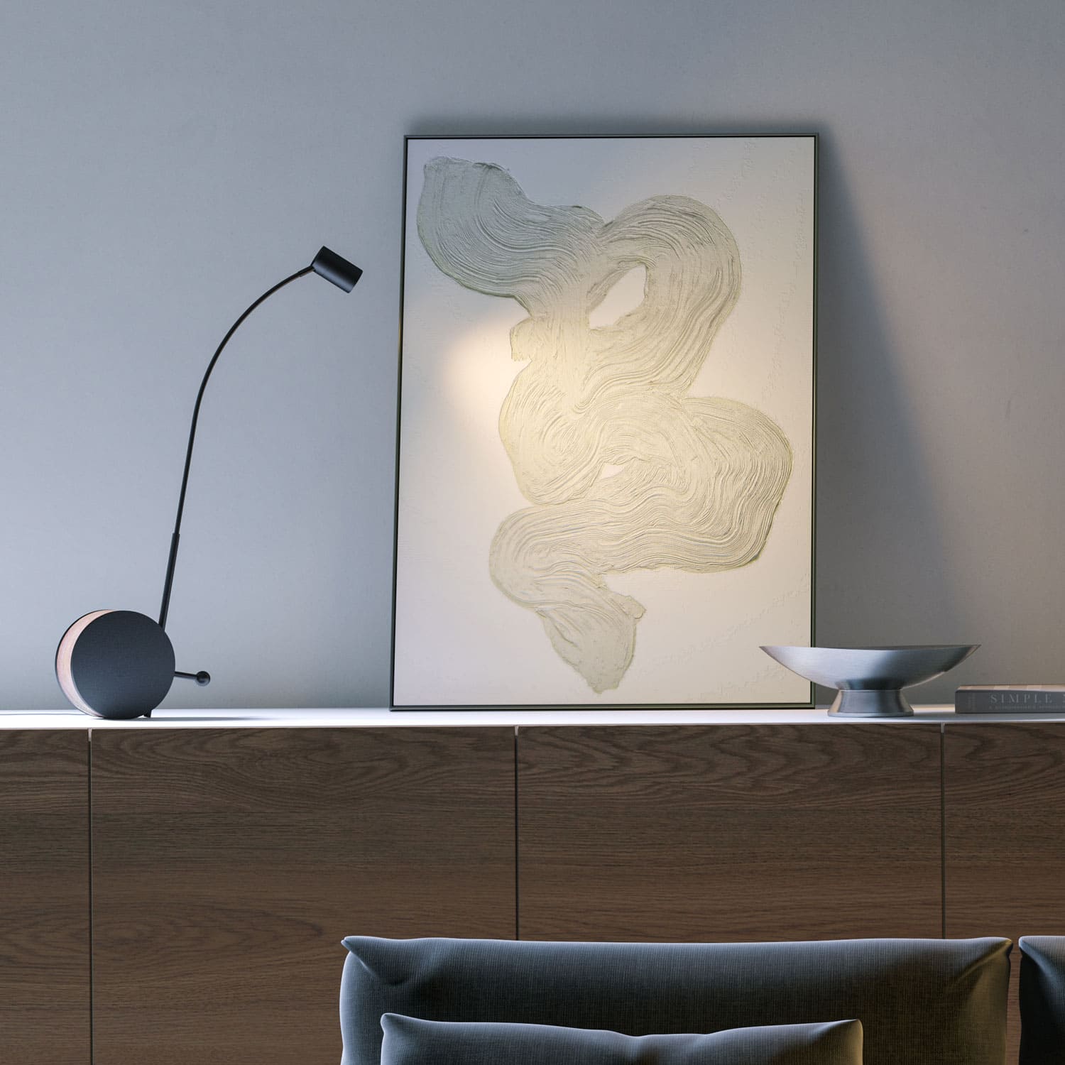 Chiocciola LED Tischleuchte von Lumen Center