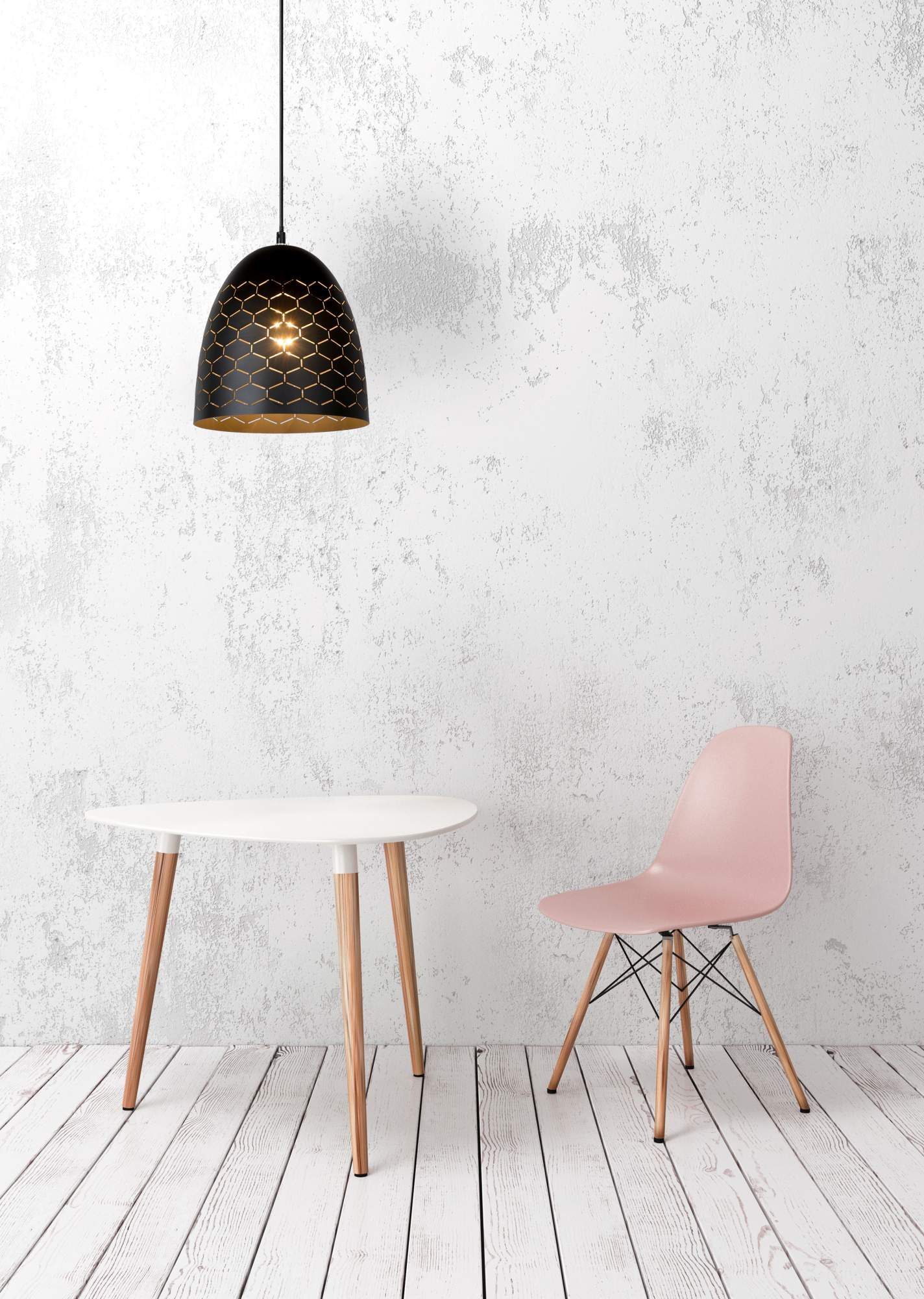 LU 43408/24/30 Lucide GALLA - Pendant light - Ø 25 cm - 1xE27 - Black