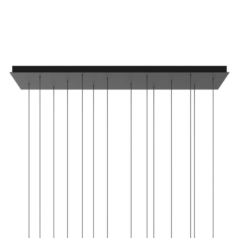 14 Lights Rectangular Cluster von Lodes