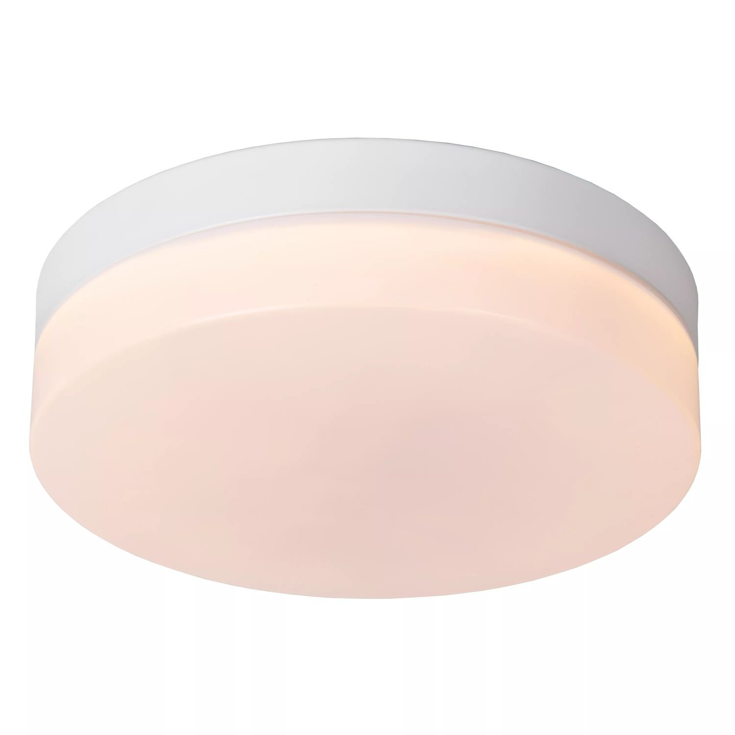 LU 79111/24/31 Lucide BISKIT - Flush ceiling light Bathroom - Ø 23 cm - LED - 1x12W 2700K - IP44 - W