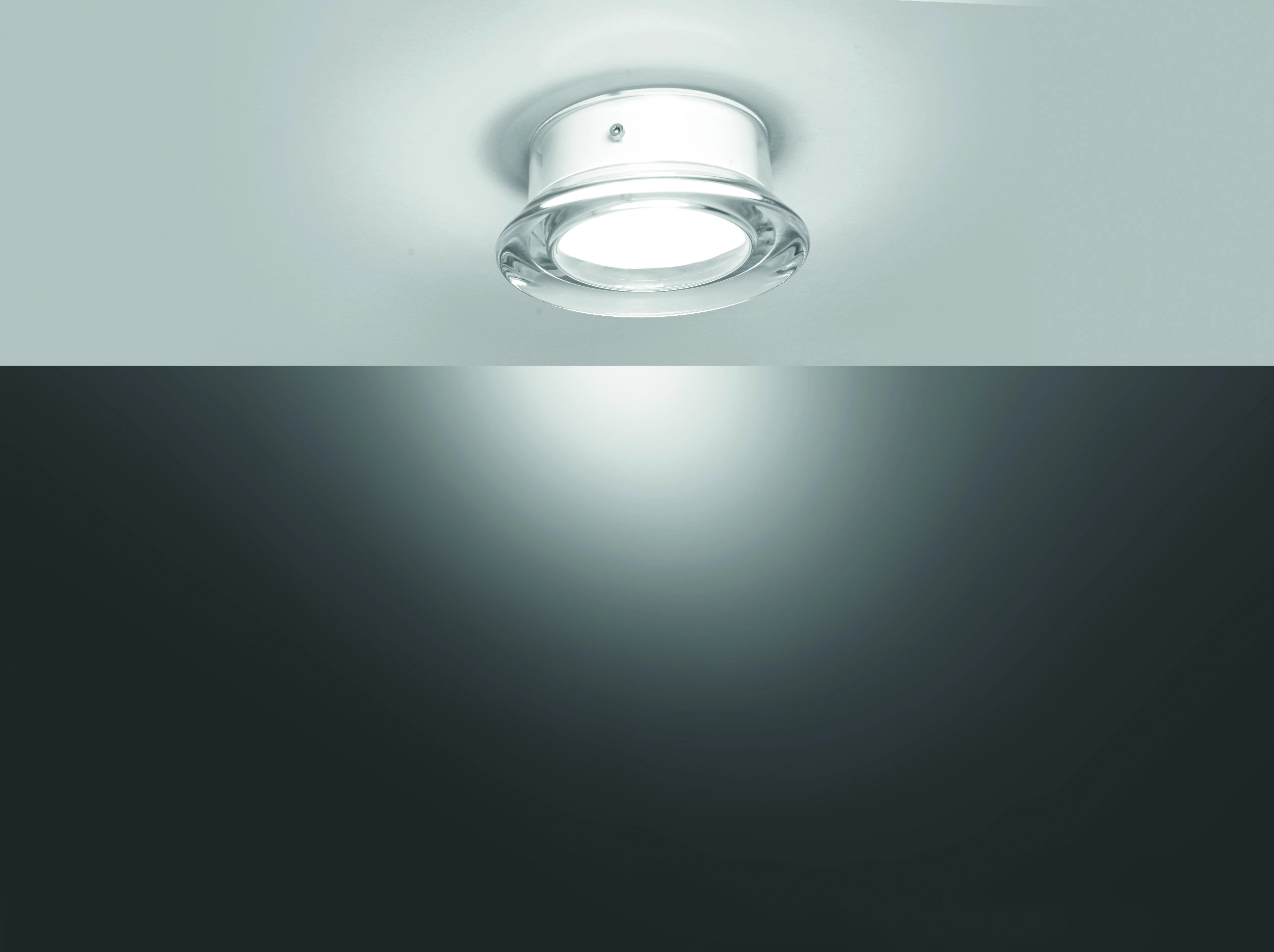 Outdoor lamp for ceiling and wall Roc 5539 by Egoluce