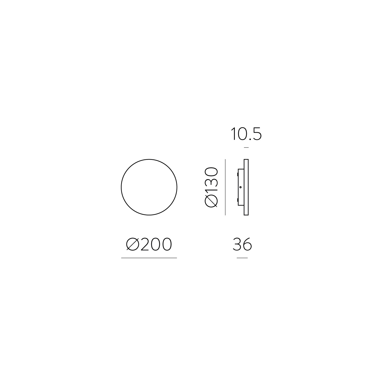 Combo LED Wandleuchte von ACB