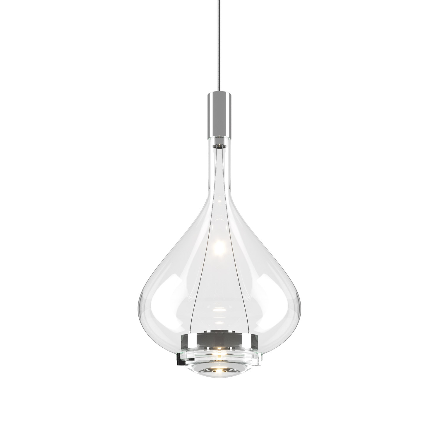 Sky-Fall Medium lampada in vetro LED di Lodes