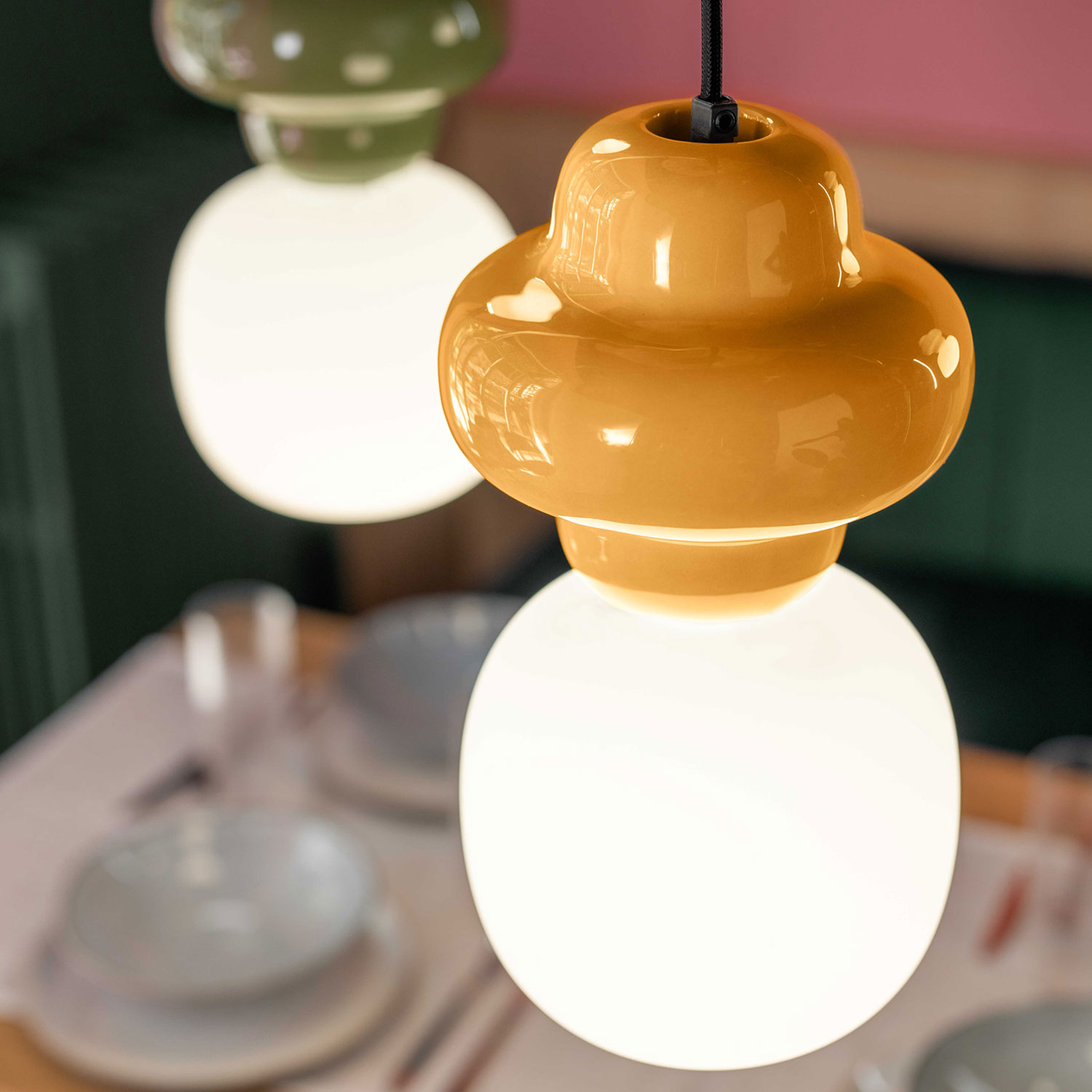 C2681 Copacabana pendant light by Ferroluce