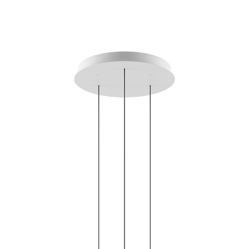 Cluster 3 Lights Round canopy by Lodes