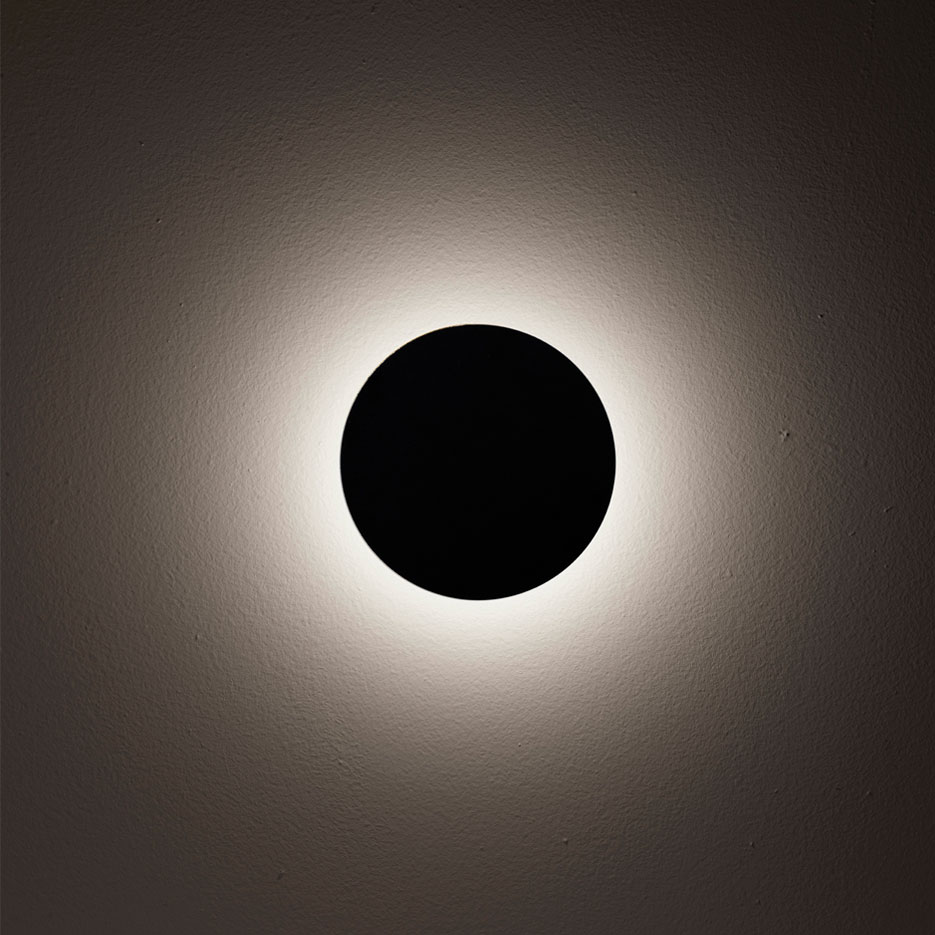 Eclipse tonda applique di Egoluce