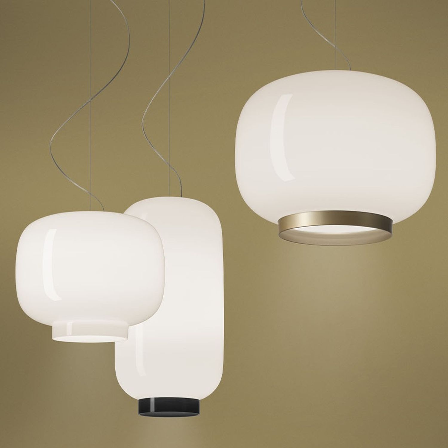 Chouchin reverse 2 Hängeleuchte von Foscarini