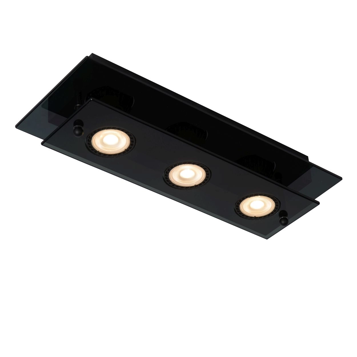 LU 79181/03/30 Lucide OKNO - Flush ceiling light - 3xGU10 - Black
