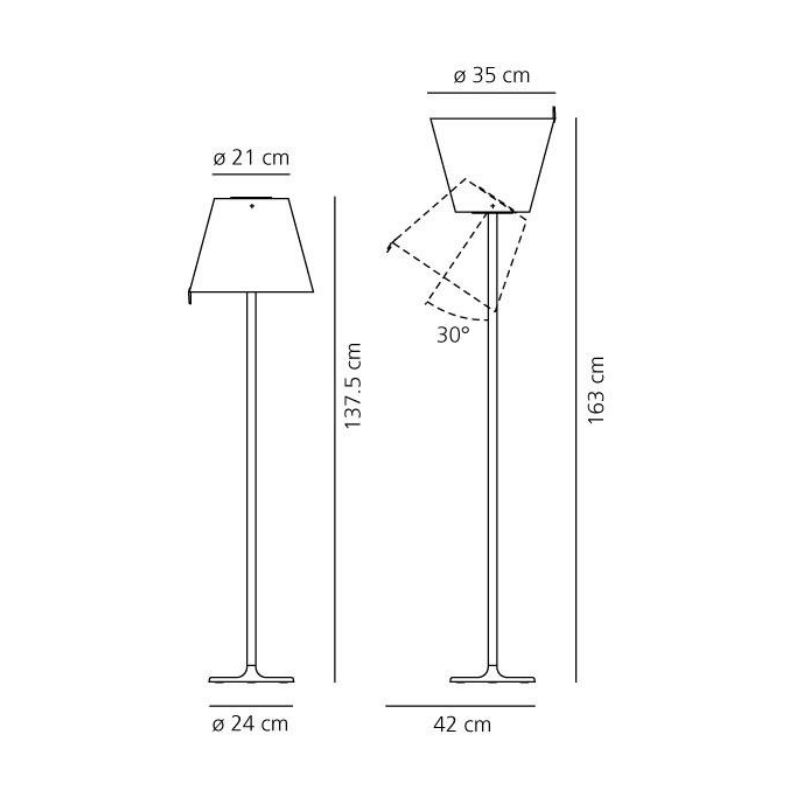 Stehleuchte MELAMPO FLOOR von Artemide