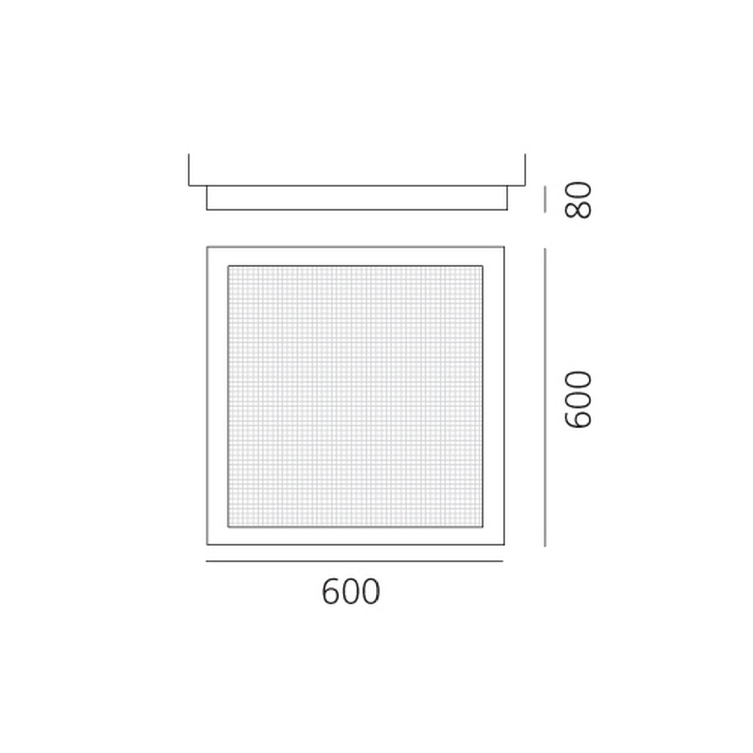 Wand/Deckenleuchte ALTROVE 600 LED von Artemide