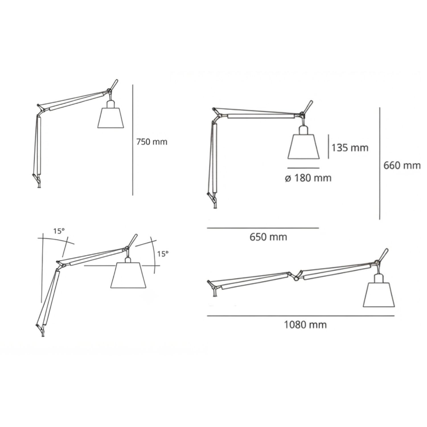 Tolomeo Basculante (body/shade) von Artemide