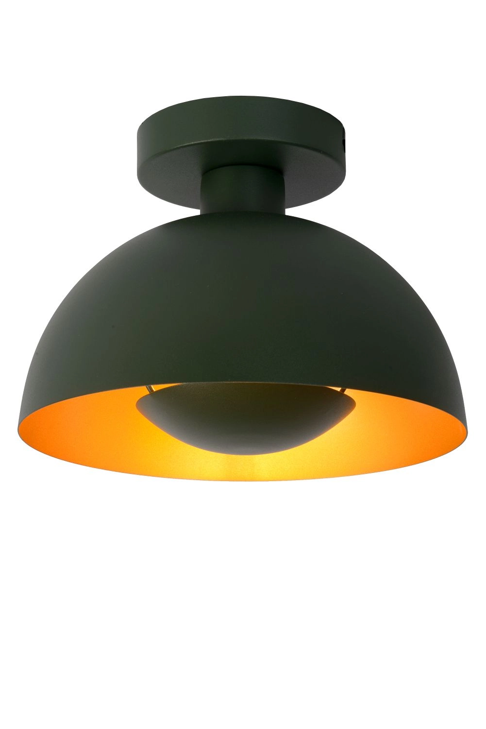 LU 45196/01/33 Lucide SIEMON - Flush ceiling light - Ø 25 cm - 1xE27 - Green