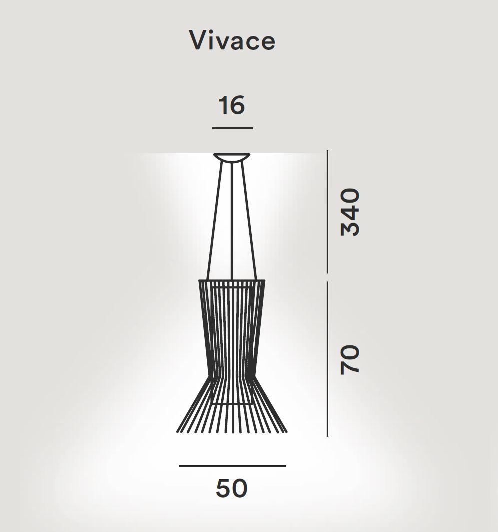 Designerleuchte Hängelampe Allegretto Vivace Foscarini