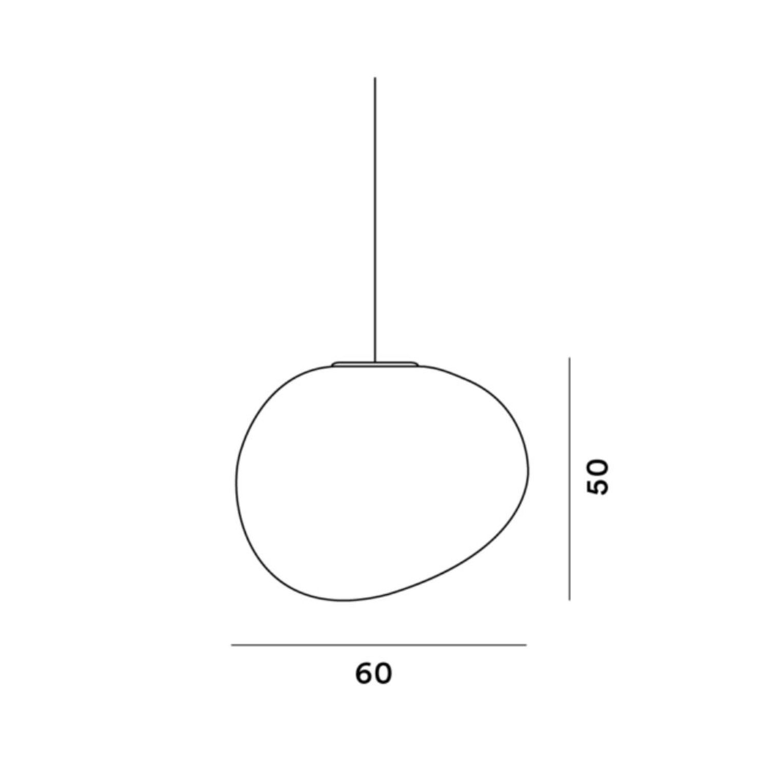 Outdoor Hängelampe Gregg X-large von Foscarini