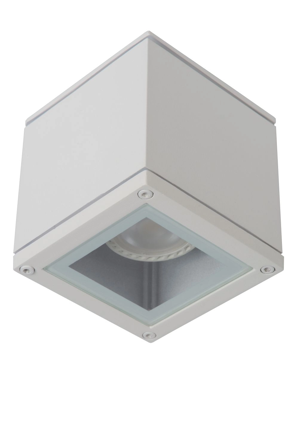 LU 22963/01/31 Lucide AVEN - Ceiling spotlight Bathroom - 1xGU10 - IP65 - White