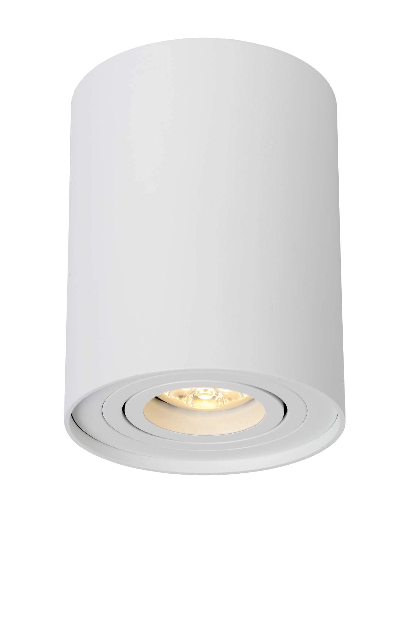LU 22952/01/31 Lucide TUBE - Ceiling spotlight - Ø 9,6 cm - 1xGU10 - White