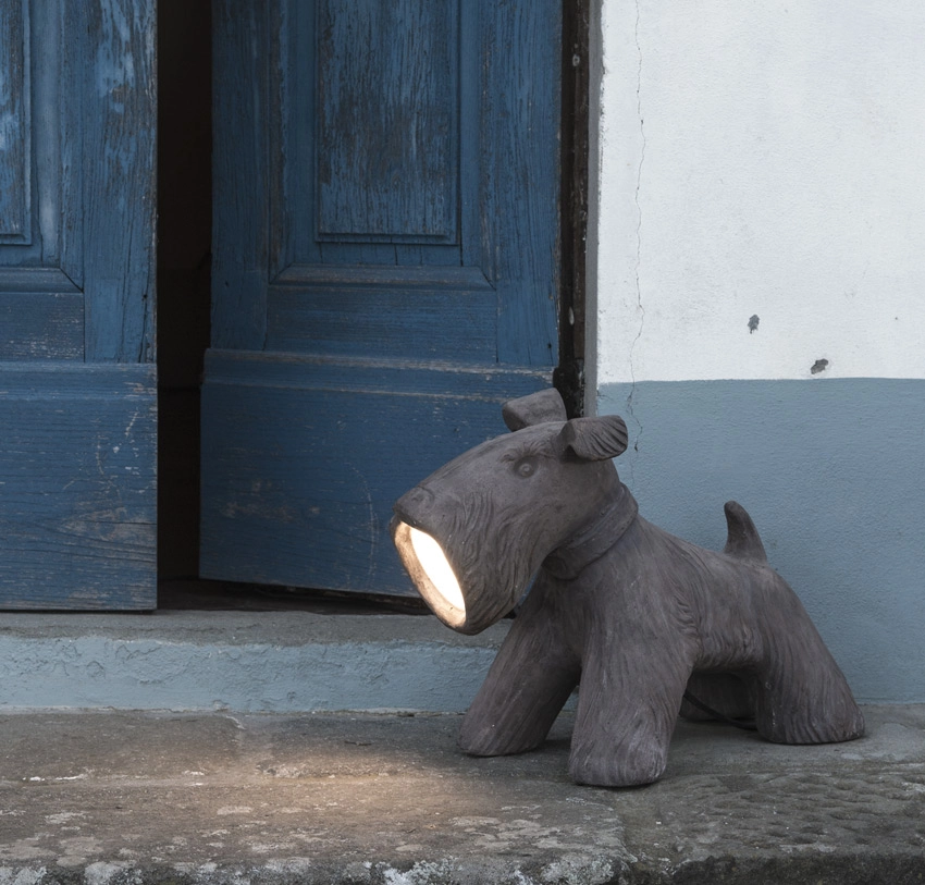 Outdoor Terracotta Hund JULES von Toscot