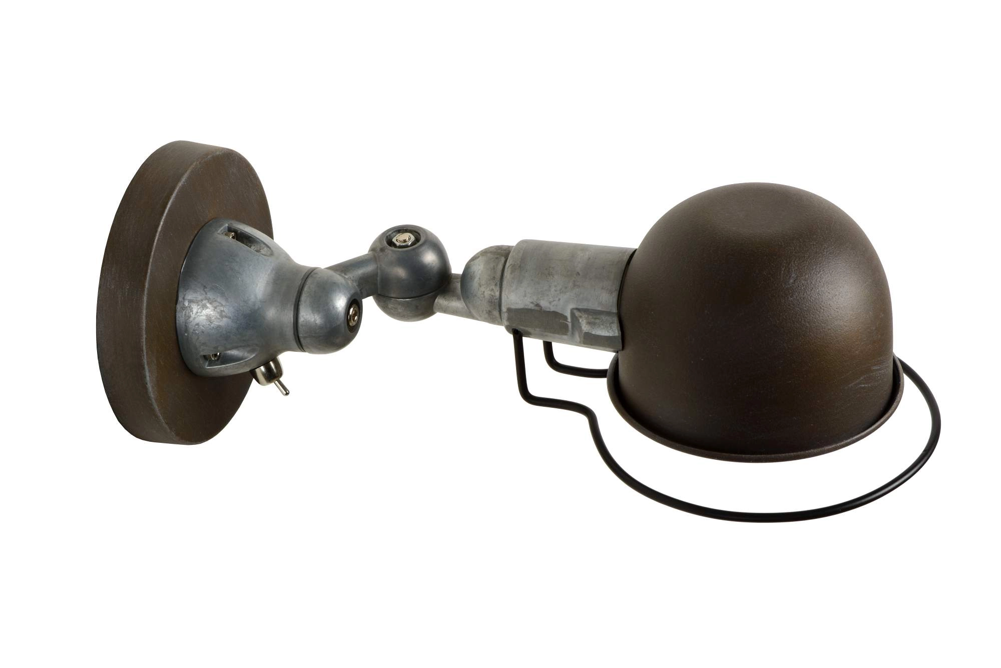 LU 45252/01/97 Lucide HONORE - Wall light - 1xE14 - Rust Brown