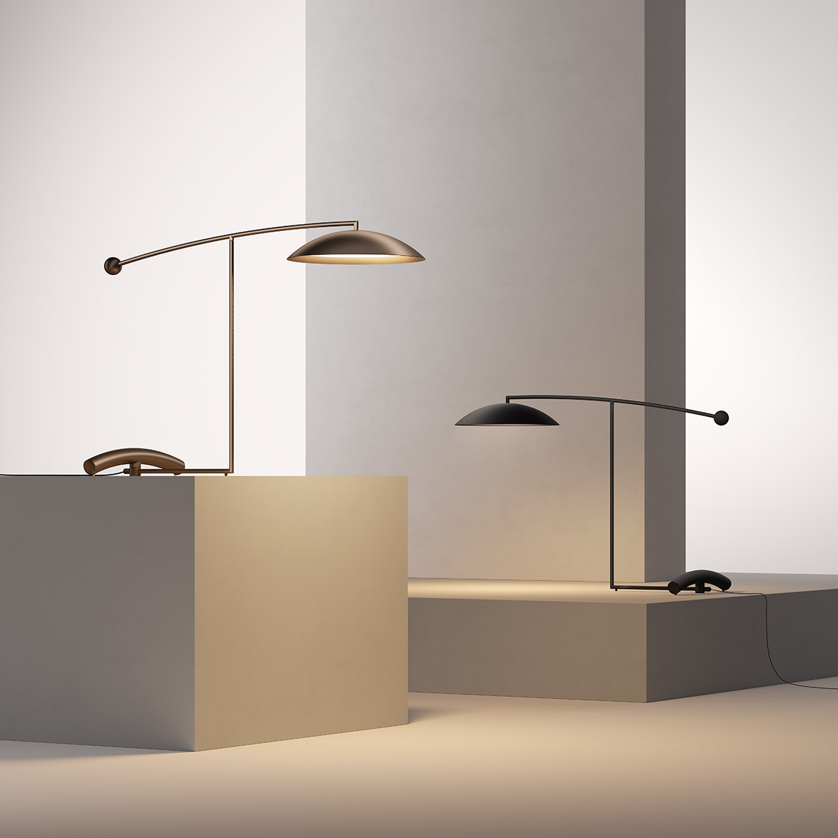 Orbit LED Tischlampe von Lumen Center