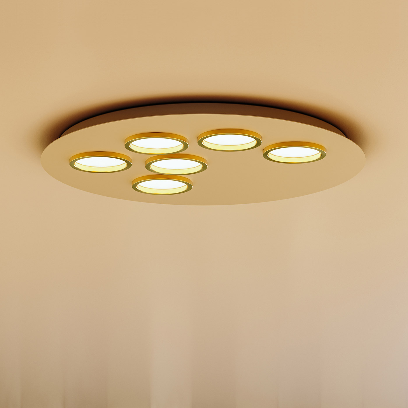 BRAC 6 Ledino plafoniera LED di Lumen Center Italia