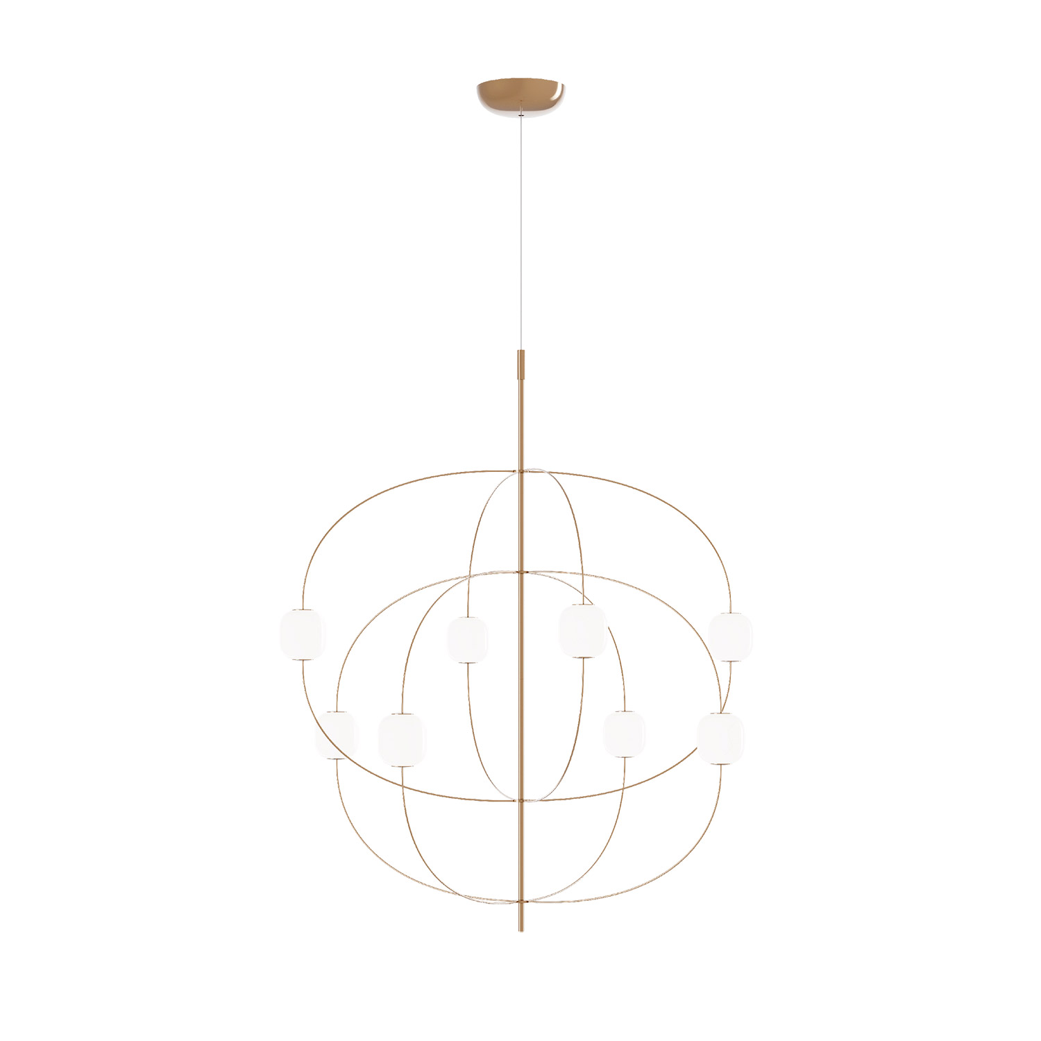 Axia moderner LED Luster von Lodes