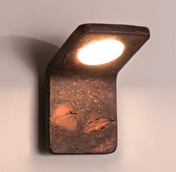 Wandlampe in Terracotta 1068 Vivaldi von Toscot
