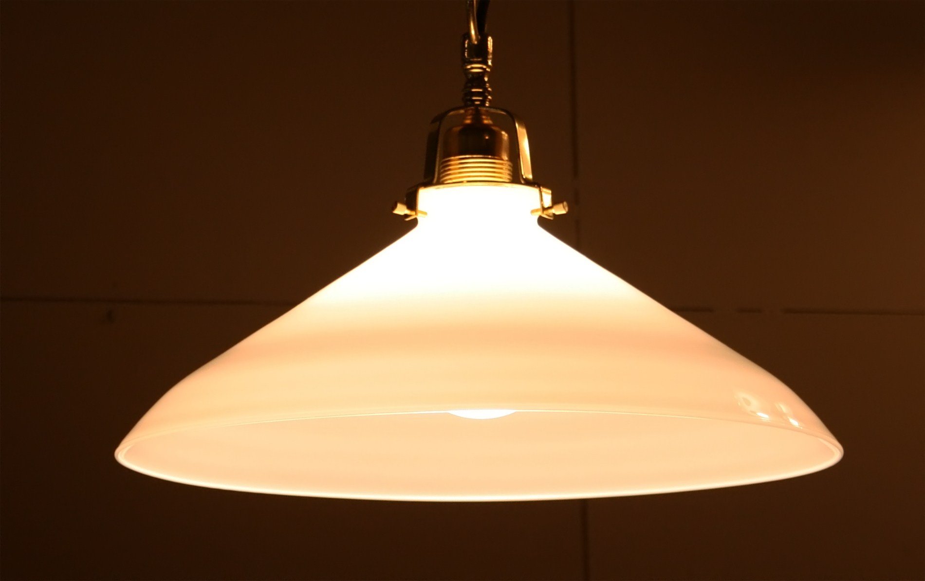 Original italo-austrian retro living room suspension lamp, ANNA