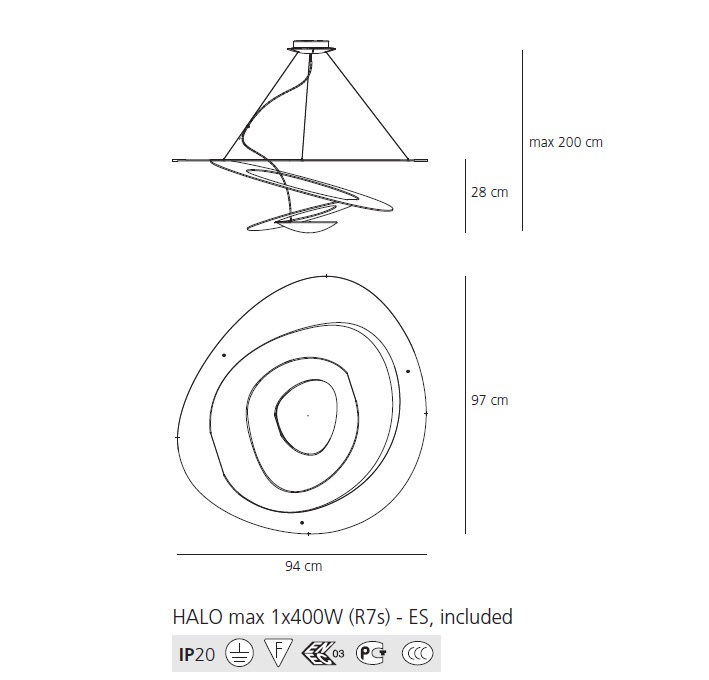 Pirce LED von Artemide