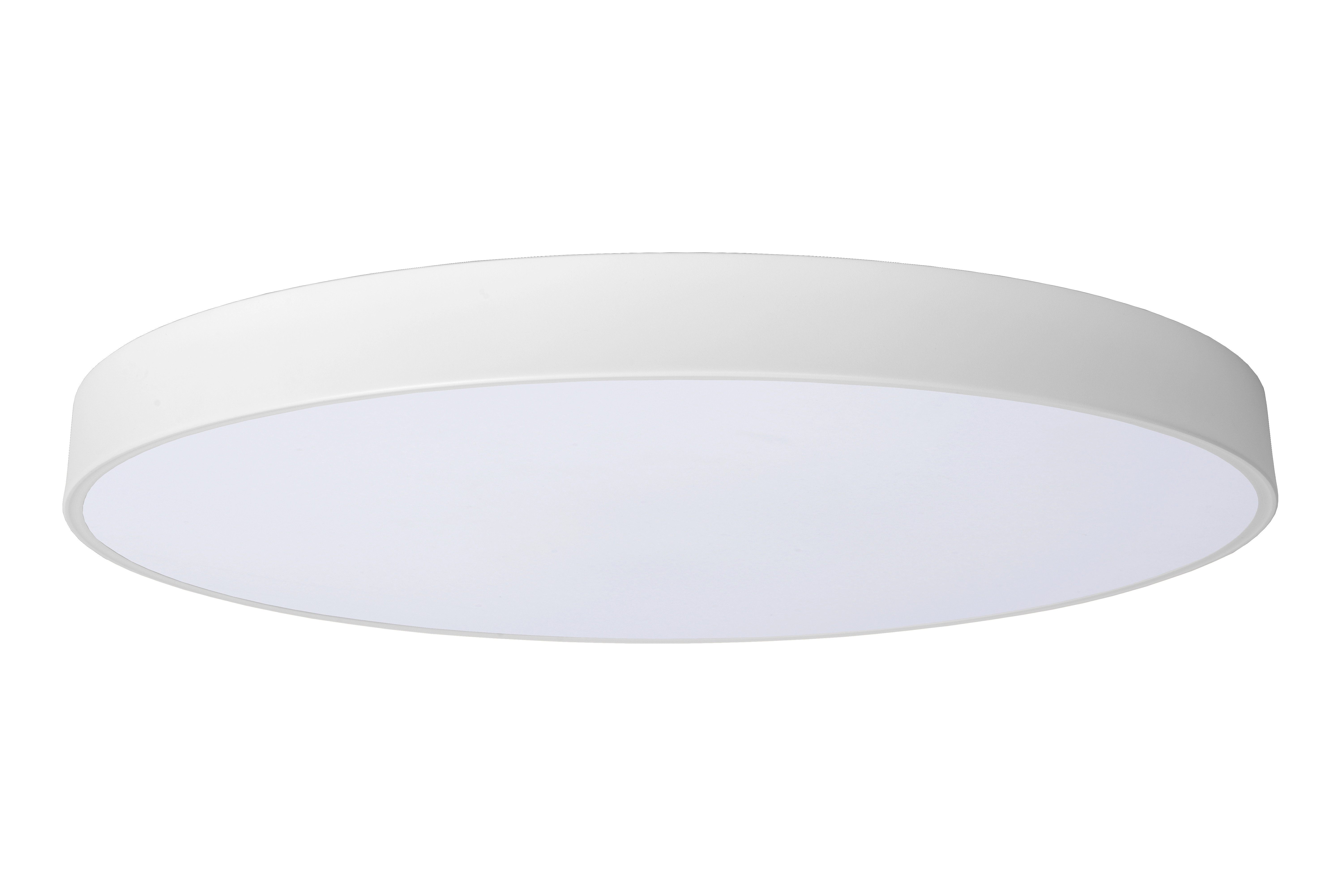 LU 79185/60/31 Lucide UNAR - Flush ceiling light - Ø 60 cm - LED Dim. - 1x60W 2700K - 3 StepDim - Wh