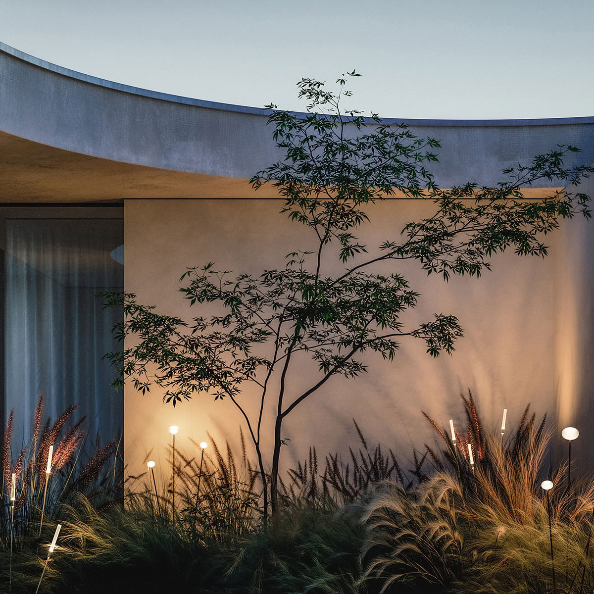 Reed Oval 60 outdoor Stablampe von Lodes