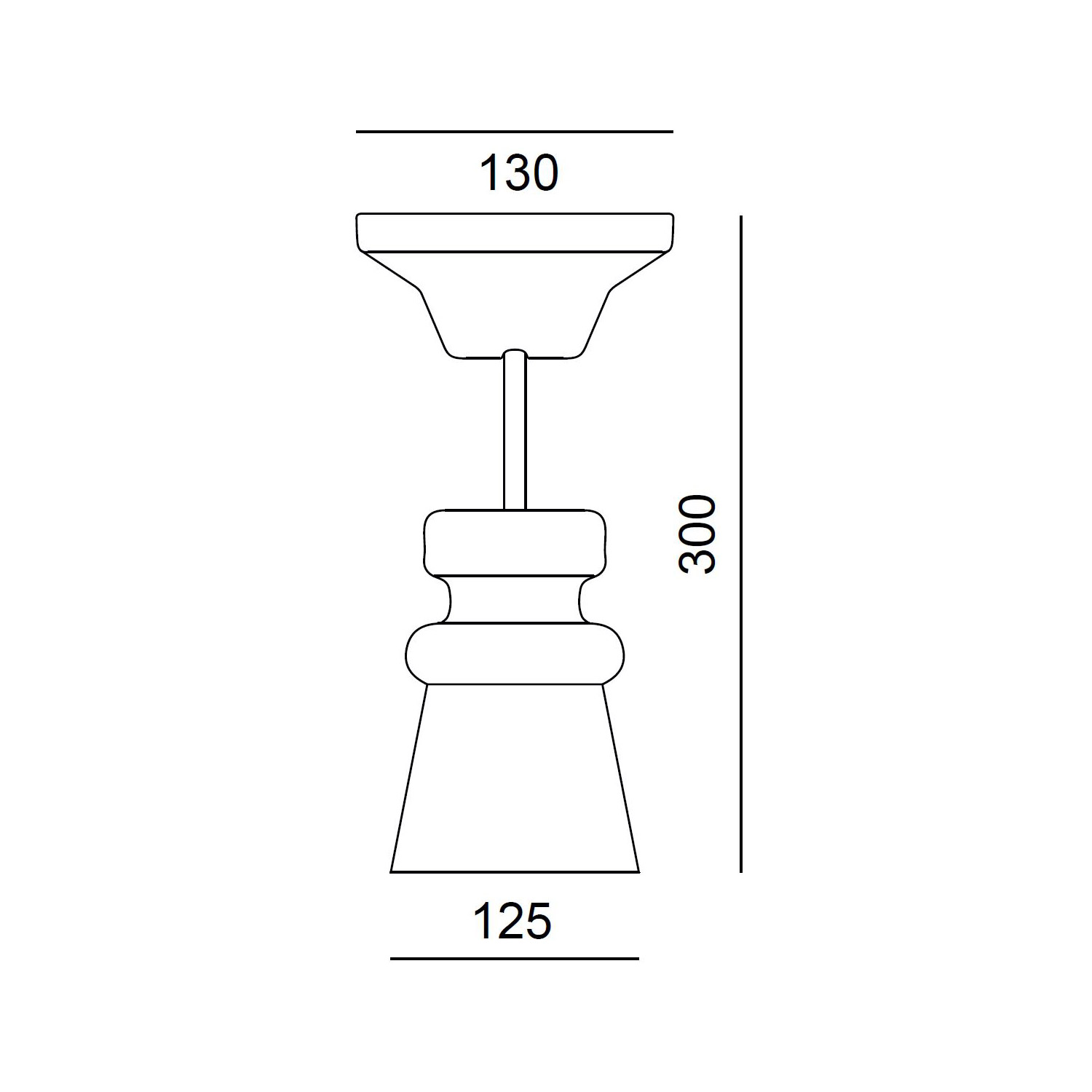 Battersea 978 outdoor ceiling lamp by Toscot