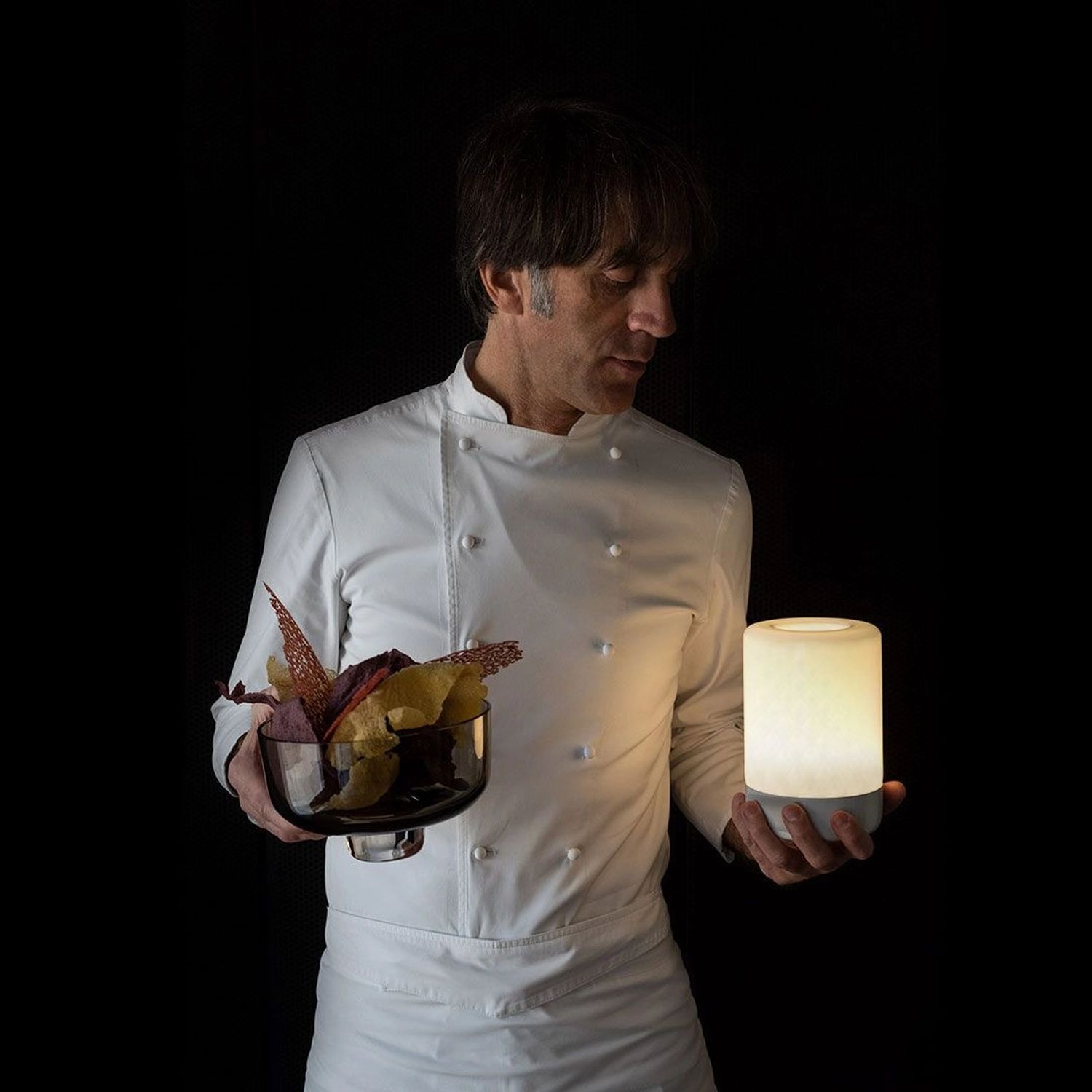 Bontà Piatto aufladbare Leuchte von Artemide