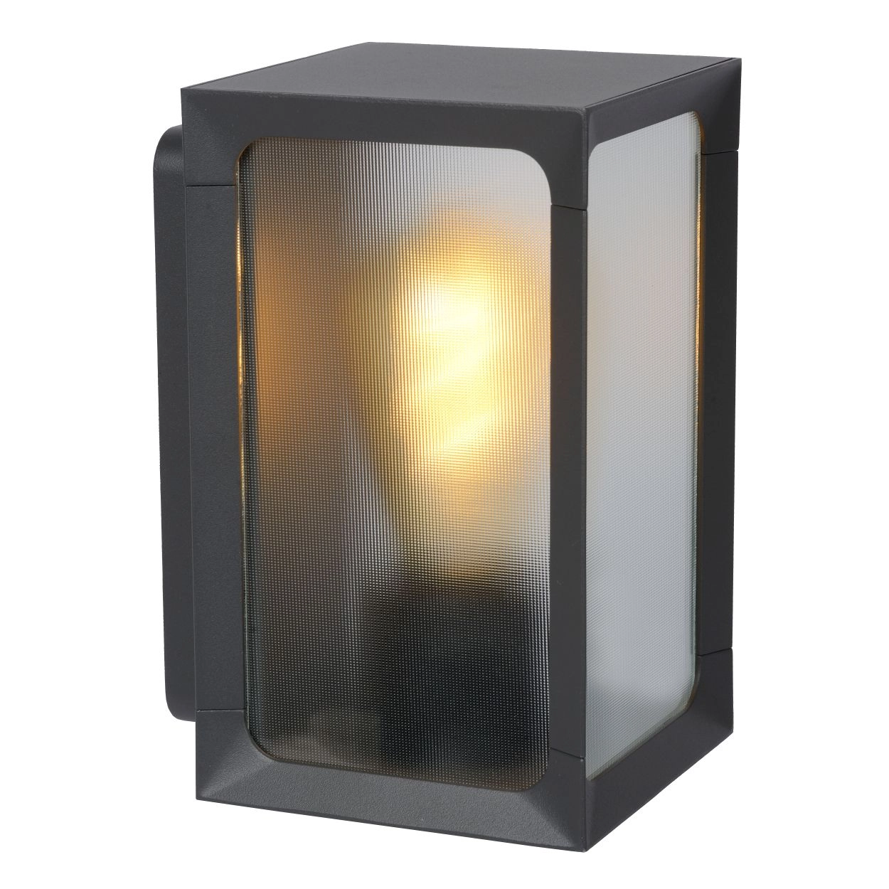 LU 27804/01/29 Lucide CAGE - Wall light Outdoor - LED - 1xE27 - IP44 - Anthracite