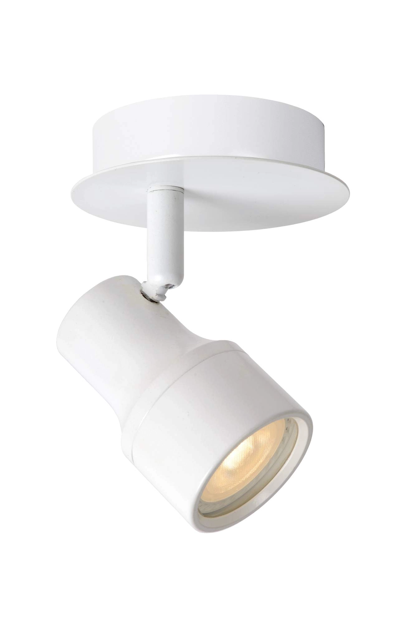 LU 17948/05/31 Lucide SIRENE-LED - Ceiling spotlight Bathroom - Ø 10 cm - LED Dim. - GU10 - 1x5W 300